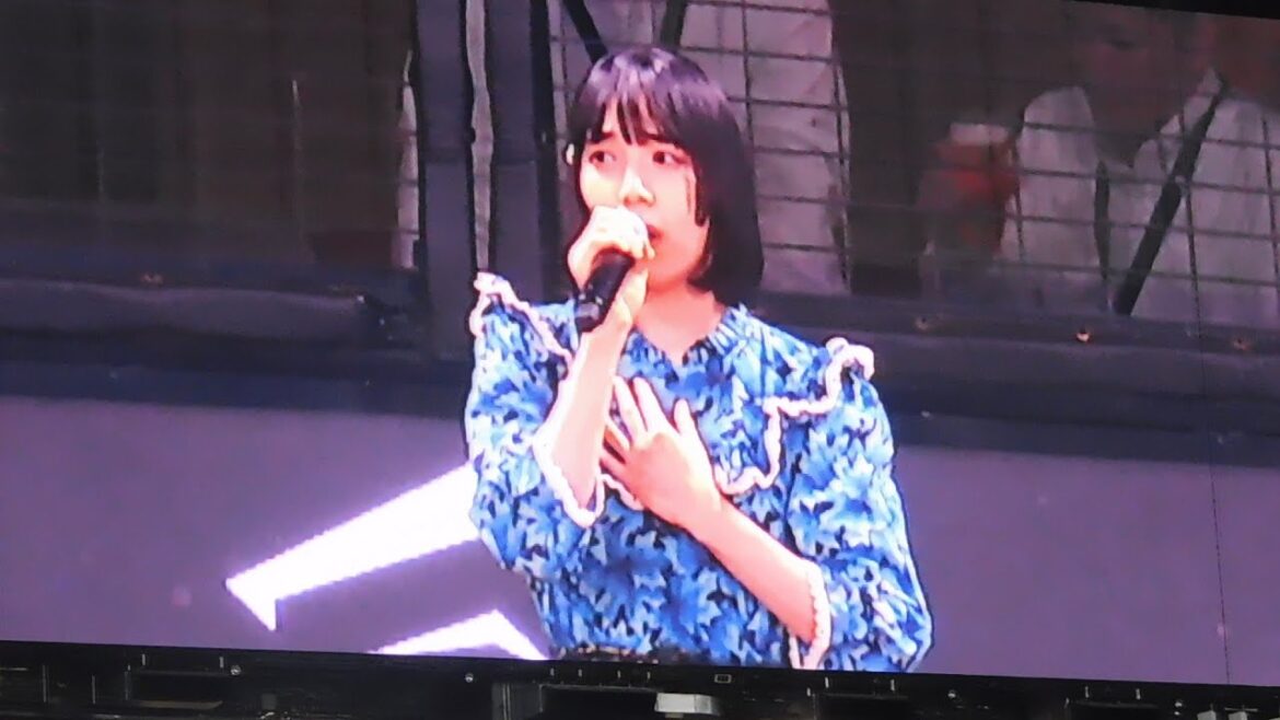 【オールスター】元BISH アユニ・Dさん 国家斉唱