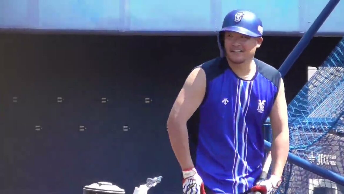 2024年8月 DOCK OF BAYSTARS YOKOSUKA 筒香 嘉智 選手・大田 泰示 選手のフリー打撃練習