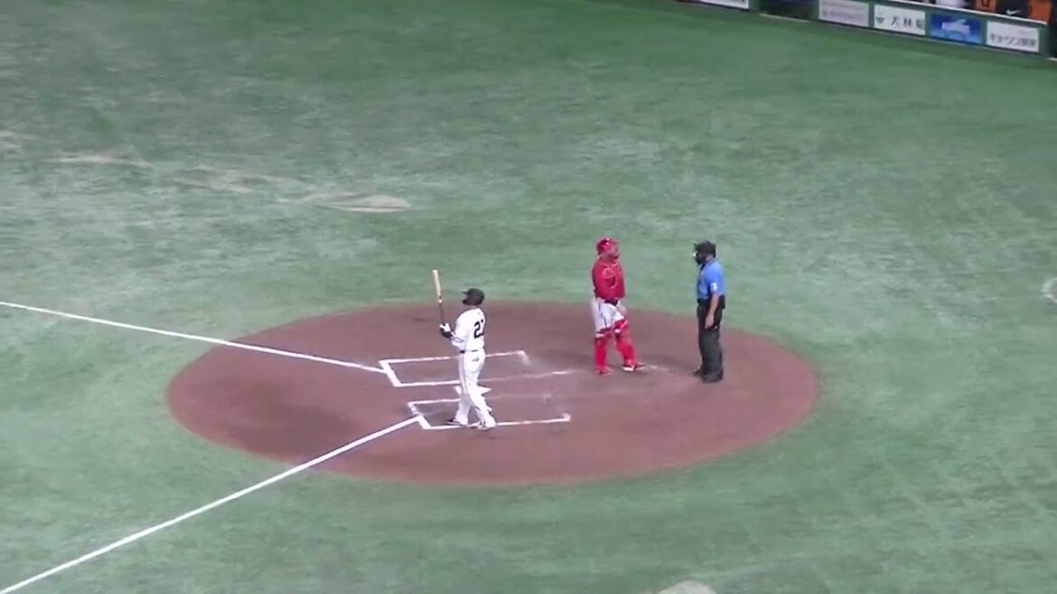 岸田行倫を三振にとる森浦大輔【読売ジャイアンツ対 広島カープ2024年6月29日】