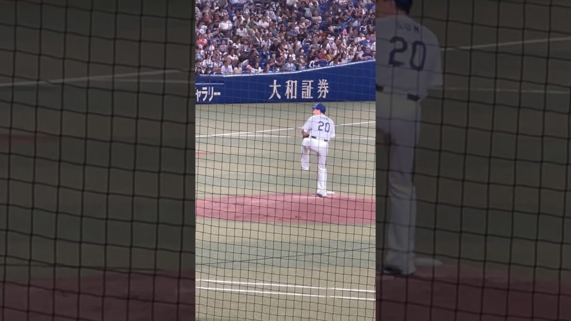 ソン・ドンヨル🇰🇷登場🎉ルーティン💫 中日レジェンドOB戦2024.7.25 ナゴヤドーム　#谷沢 #谷沢健一  #ピカイチ名古屋チャンネル