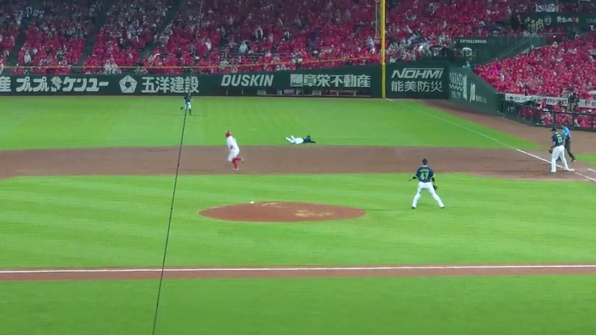 【2024.6.25】森下暢仁、今季2度目の猛打賞で打率を   .429に仕上げてくる【6回裏】