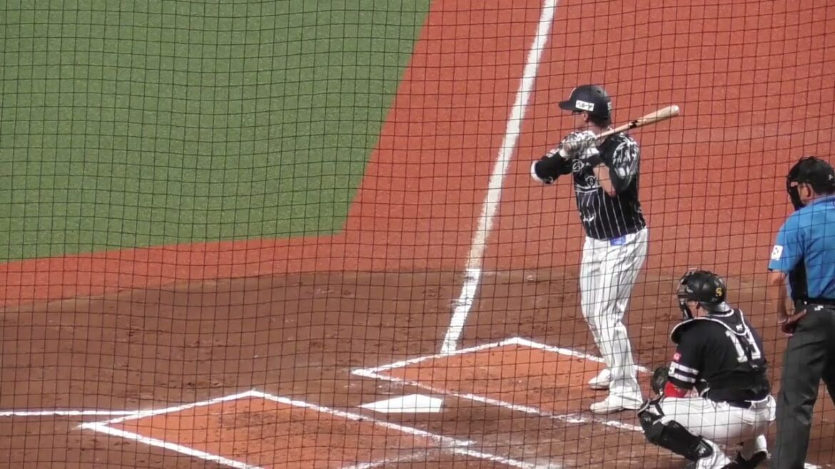 【2回裏 西川愛也 ライトへのヒットで出塁 】ベルーナドーム 西武vsソフトバンク　2024/08/15