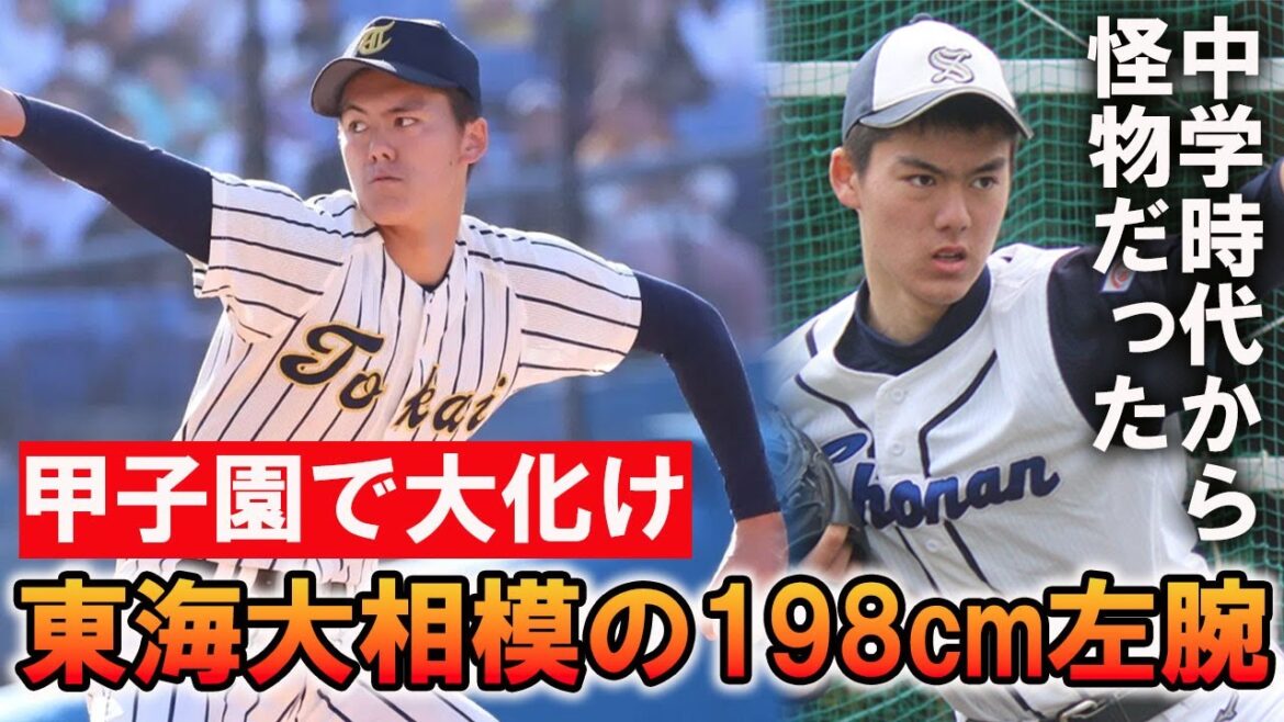 聖地で大化けの東海大相模198cm左腕・藤田琉生。躍動する5人のドラフト候補の中学時代
