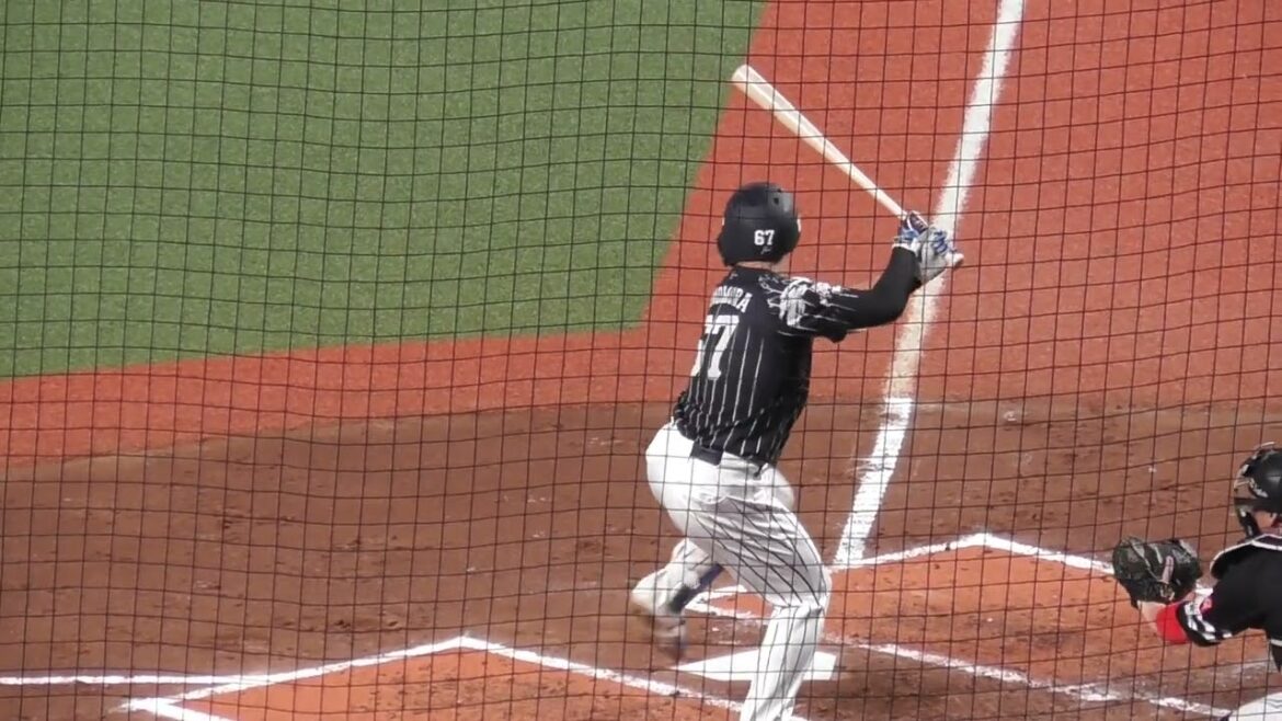 【2回裏 野村大樹 センターへの二塁打】ベルーナドーム　西武vsソフトバンク　2024/08/15