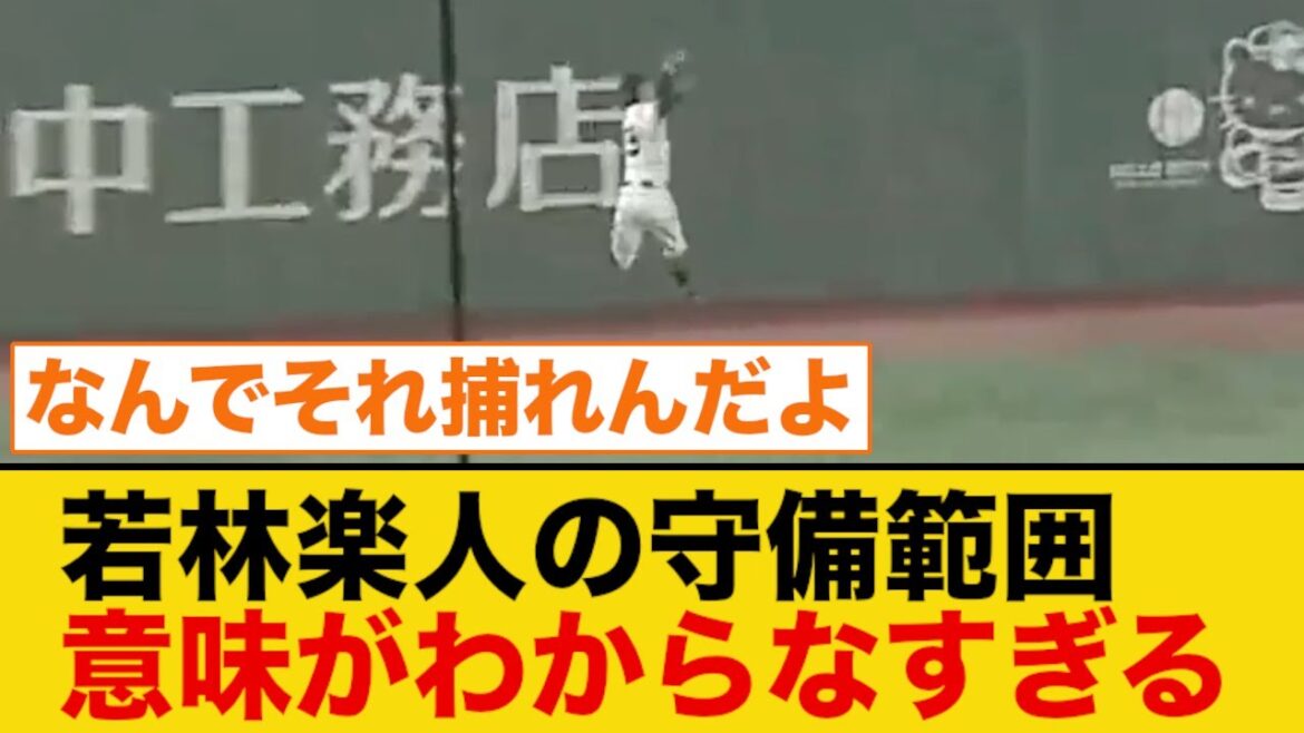 若林楽人の守備範囲、意味がわからなすぎる