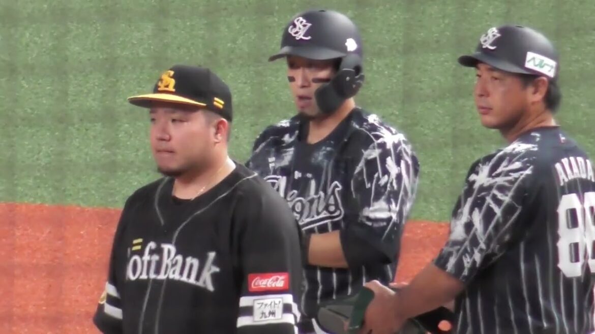 【1回裏 1番:外崎修汰 2番: 源田壮亮 】ベルーナドーム　西武vsソフトバンク　2024/08/15