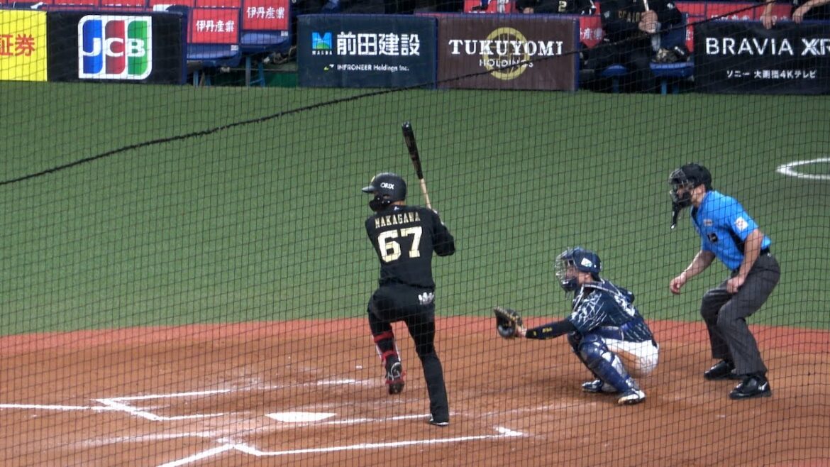 タイミングの取り方を変えた中川圭太！今季第1号勝ち越しツーランホームラン！