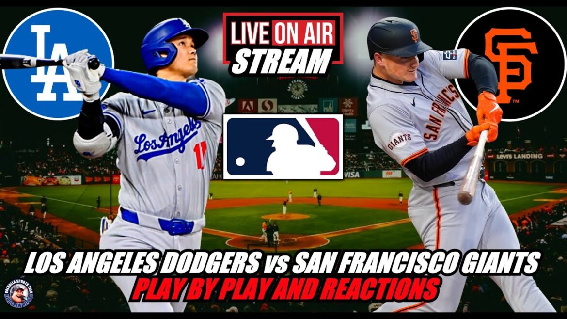 Los Angeles Dodgers vs San Francisco Giants MLB ⚾ LIVE 🟢ロサンゼルス・ドジャース対サンフランシスコ・ジャイアンツ MLB ライブストリーム