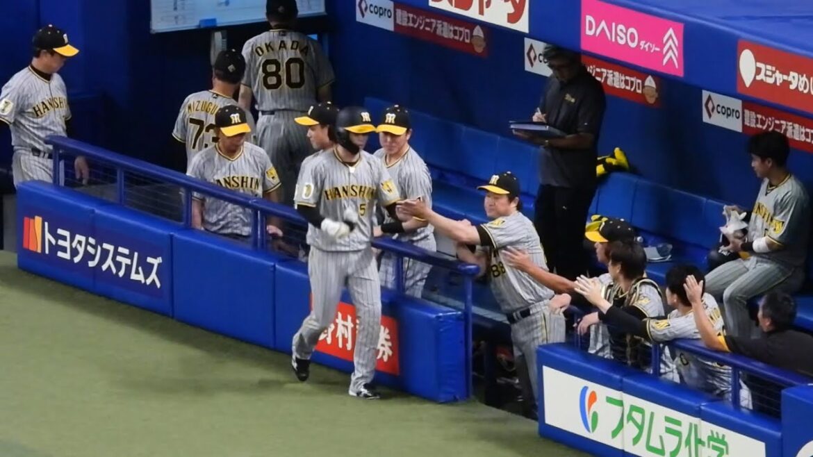 【サトテル復活猛打賞！】中野・佐藤輝明のタイムリーで阪神が再び勝ち越し！2024.8.17