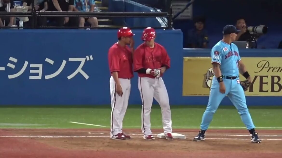 3回カープ追加点、完全復活の予感坂倉将吾がライトへの2点タイムリーヒット！2024年7月28日