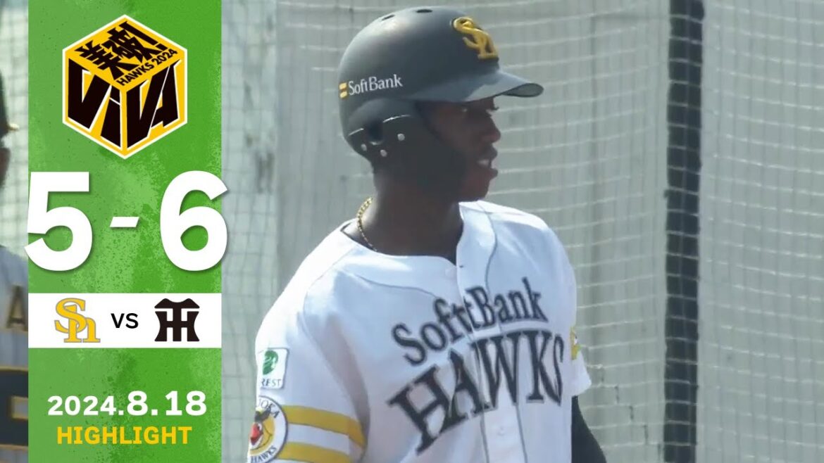 【ファームハイライト】8月18日 vs阪神