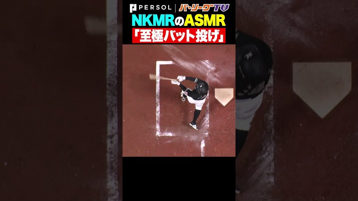 NKMRのASMR『至極バット投げ』 #shorts