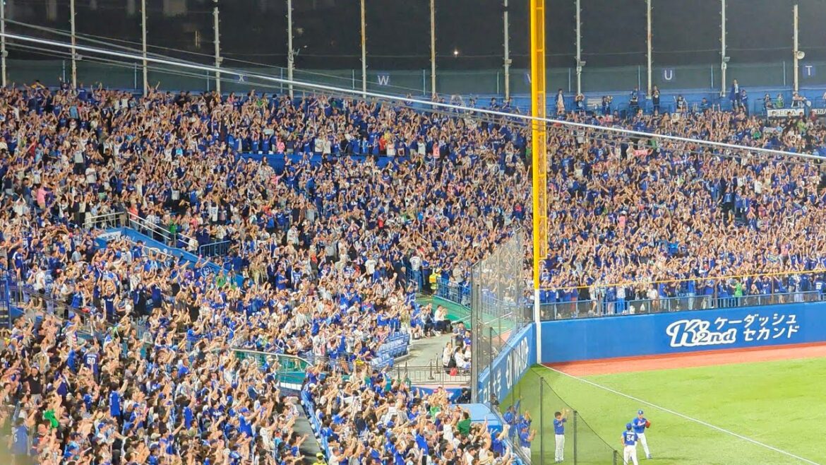 中日ドラゴンズ 木下拓哉 逆転タイムリー二塁打に沸くレフトスタンド！ 2024.8.14 vs.東京ヤクルトスワローズ