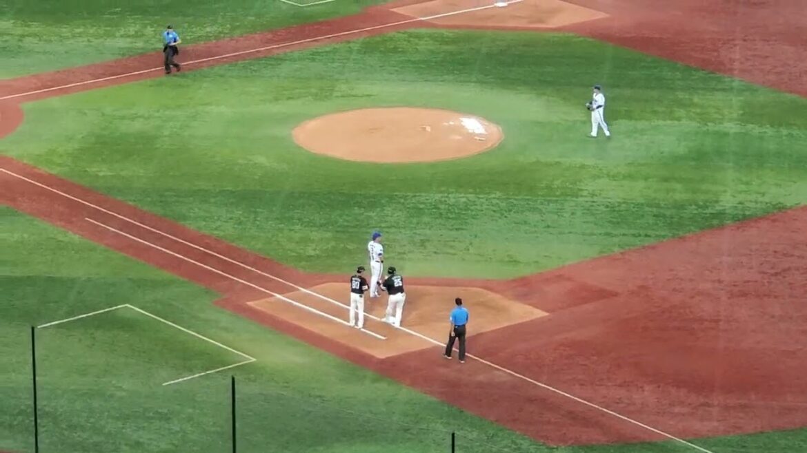 20240607【現地】山川穂高、森唯斗からツーベースヒットを放つ　2回表　福岡ｿﾌﾄﾊﾞﾝｸﾎｰｸｽ@横浜ｽﾀｼﾞｱﾑ･ｳｨﾝｸﾞ席(BAY SIDE) ﾊﾏｽﾀ  日本生命ｾ･ﾊﾟ交流戦