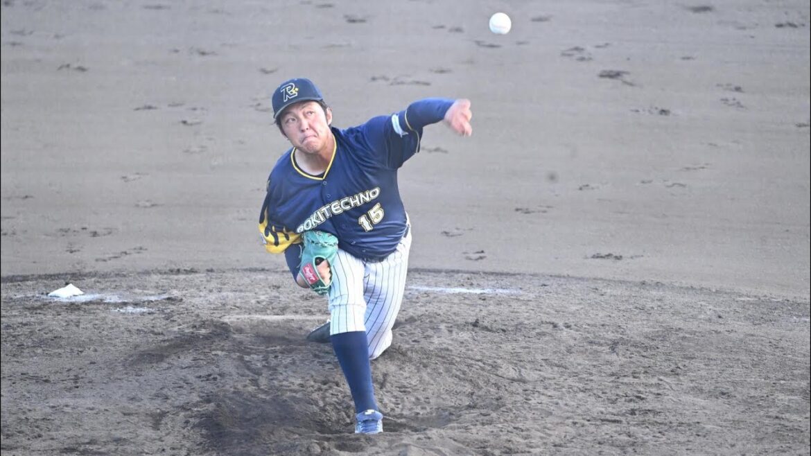 2024/08/08 ロキテクノ富山・佐藤奨真投手
