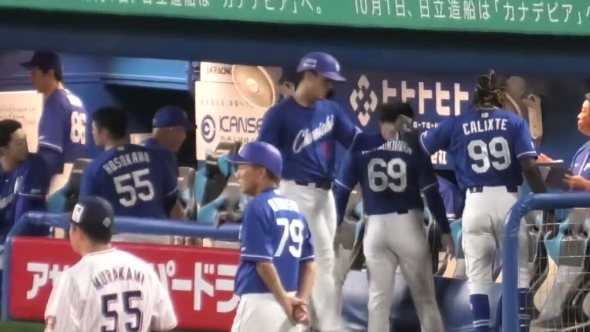 -2024.08.14-【NPB】７回表 木下拓哉 左前へ反撃のタイムリーヒットを放つ! 中日ドラゴンズ（vs東京ヤクルト）