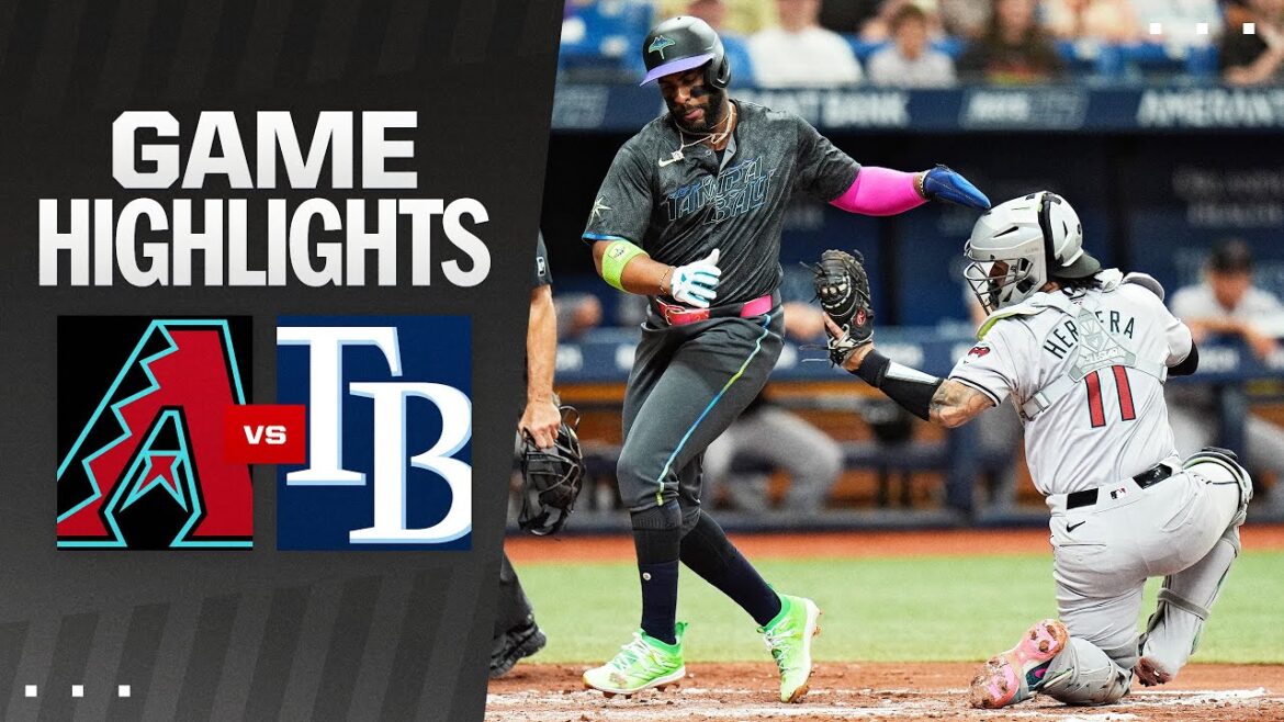 D-backs vs. Rays Game Highlights (8/17/24) | MLB Highlights