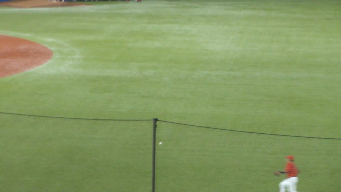 ヤクルト 松本直樹 タイムリーヒット　ヤクルト vs 広島　2024年8月17日(土) 神宮球場