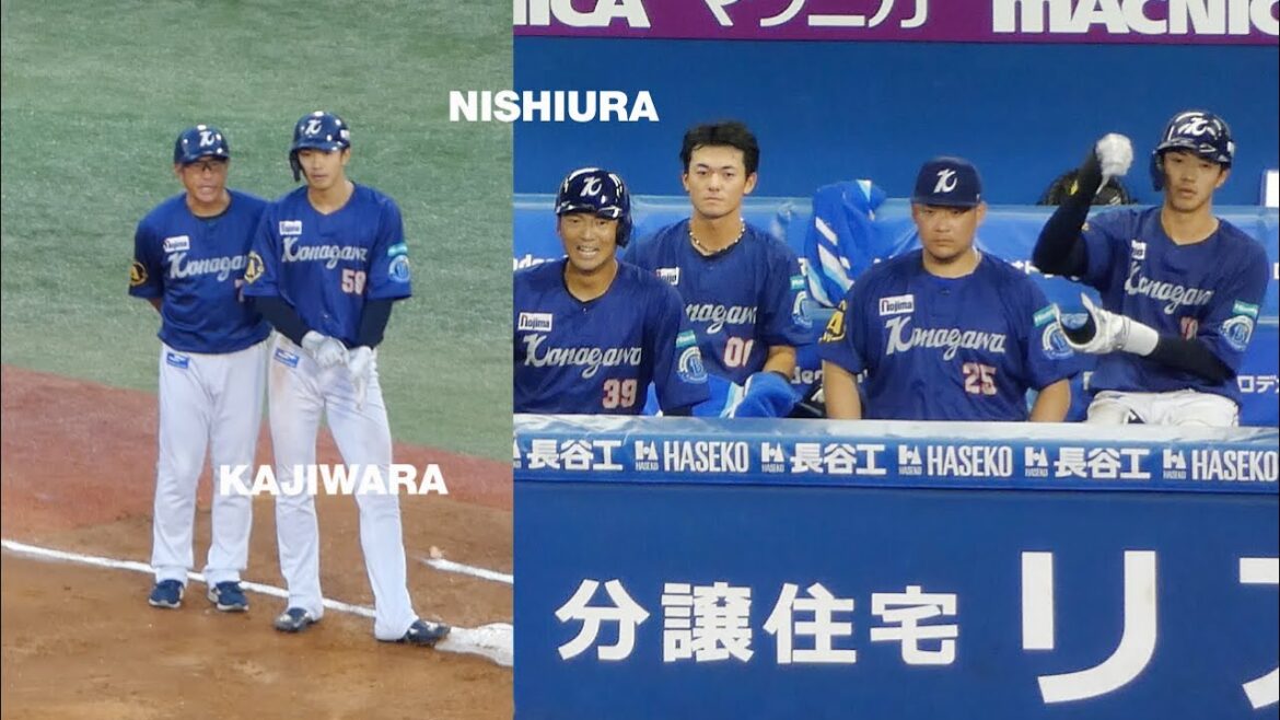 梶原選手3安打1打点！👏 西浦選手3塁打！【横浜DeNAベイスターズ 2024/8/17】