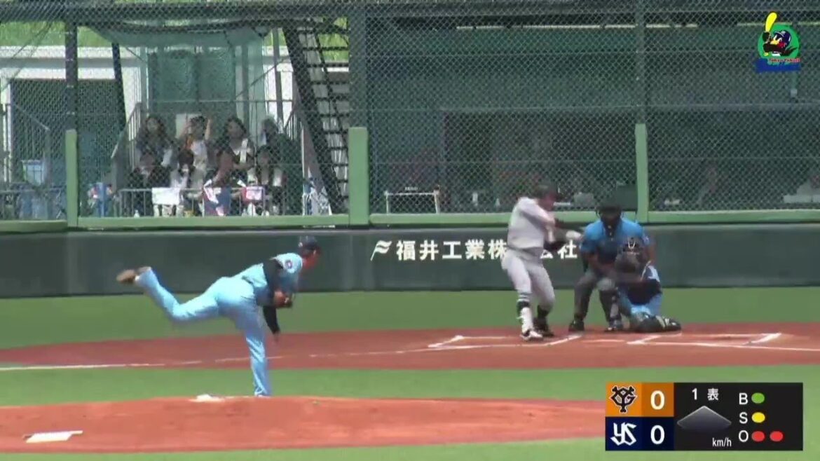 【ファームハイライト】山下輝投手が先発｜8月20日 東京ヤクルトスワローズvs巨人（戸田球場）