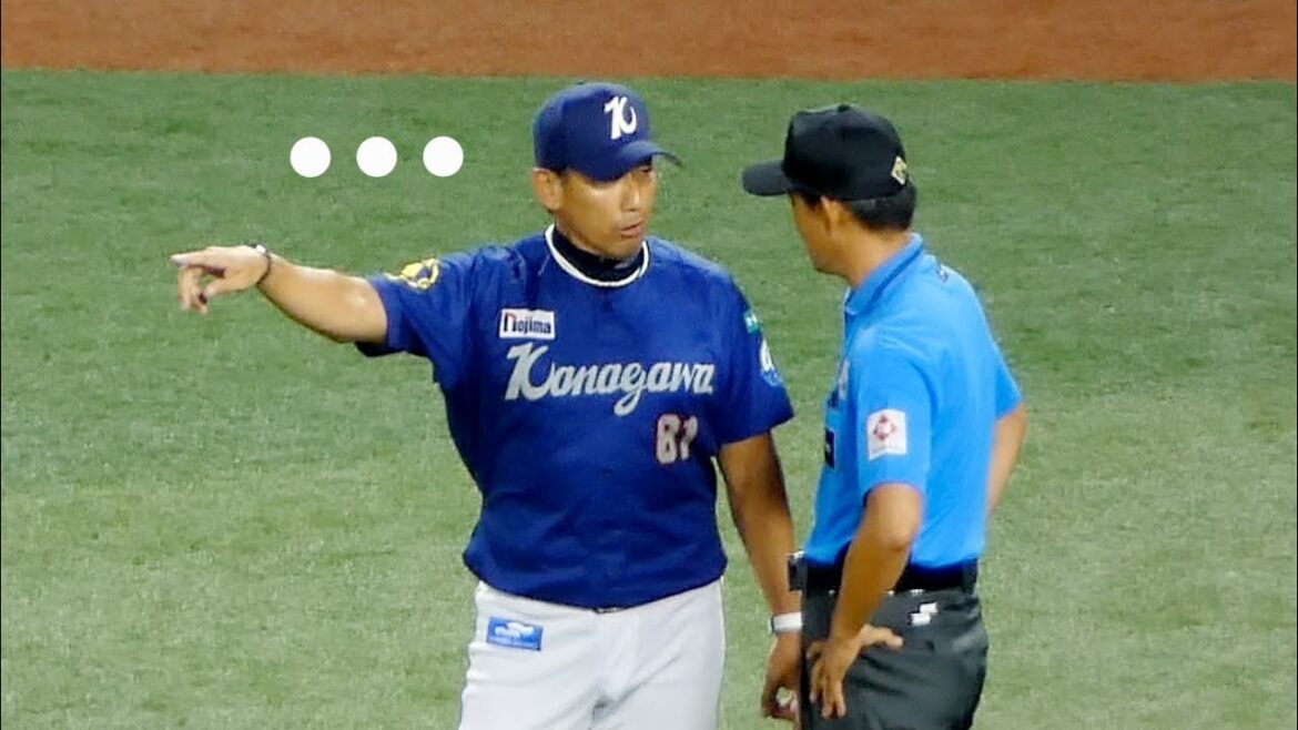 三浦監督が審判に抗議しにいった？！【横浜DeNAベイスターズ 2024/8/17】