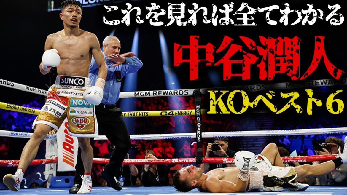 【マジ惚れ注意】中谷潤人のエグすぎるKO6選！