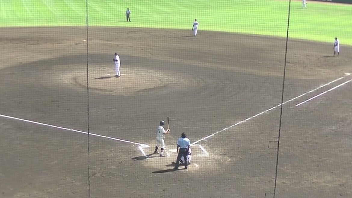 法大 山下陽輔がホームラン 山﨑友輔が打たれる（ 読売ジャイアンツ3軍 対 法政大学 2024年8月17日）