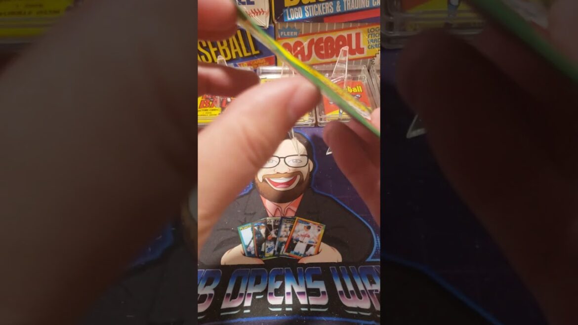 1984 Topps Super Baseball Pack #baseballmemorabilia #vintagebaseball