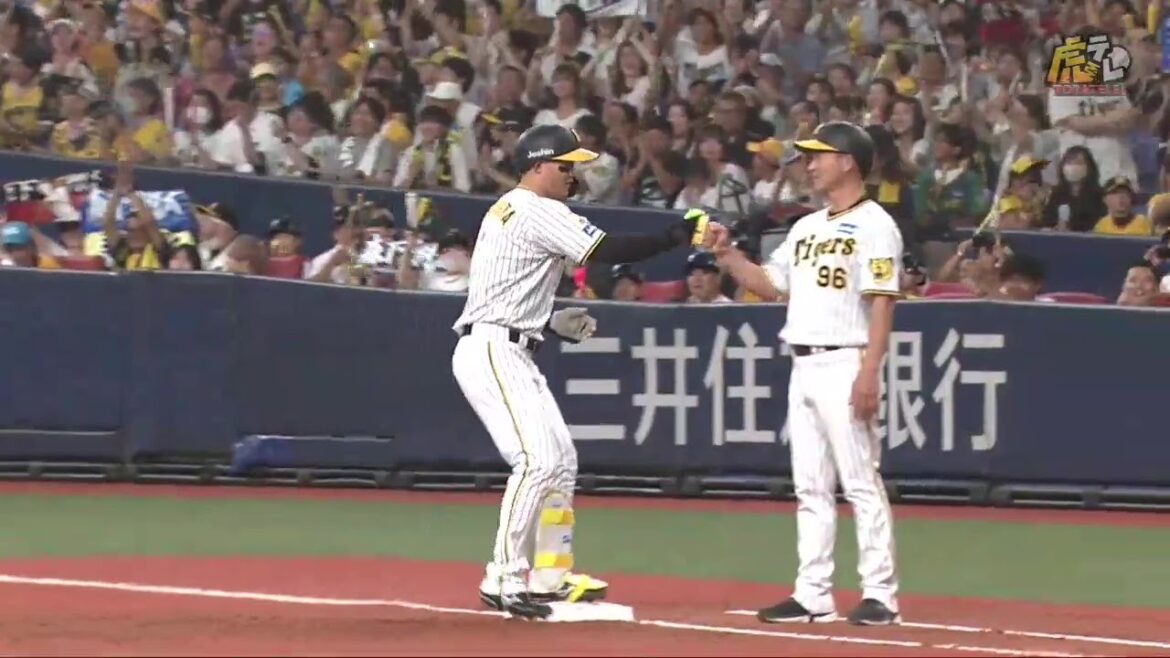 【止まらない】2回裏、チャンスに強い #森下翔太 選手がセンタータイムリーヒット！【2024/8/21Ｔ－S】