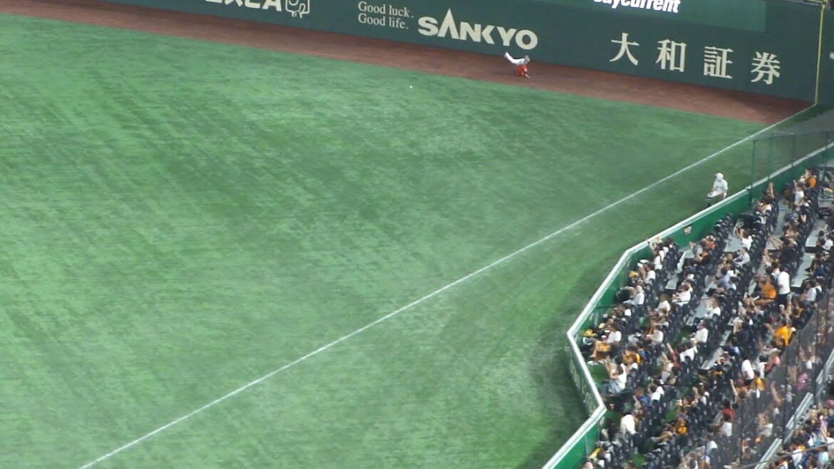 巨人 浅野翔吾 タイムリースリーベースヒット　巨人 vs 広島　2024年8月20日(火) 東京ドーム