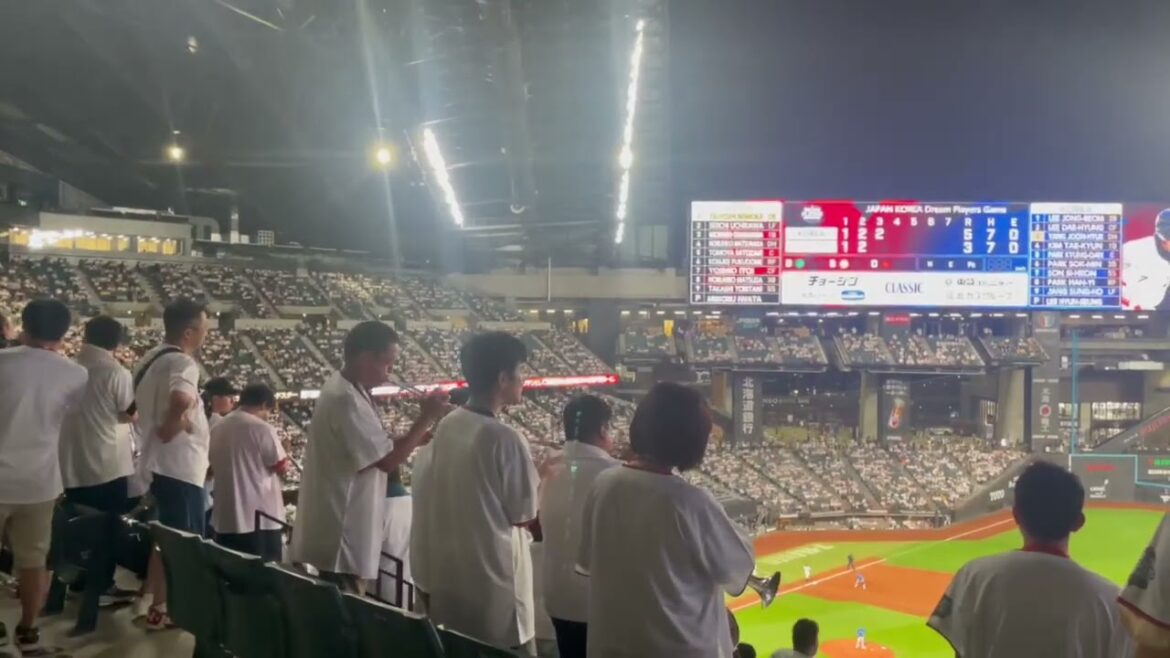 【日韓OB戦】千葉ロッテ 西岡剛 応援歌 - 2024.07.22