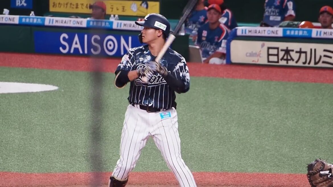 2024.08.17 オイシックス新潟-埼玉西武 #鈴木将平 打席シーン (ベルーナドーム)