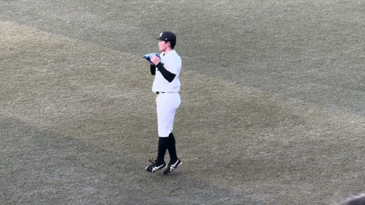 小島和哉 キャッチボール 2024/8/20 ロッテ vs ファイターズ #chibalotte