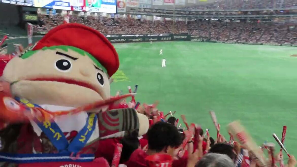 小園海斗9回センタータイムリーヒット❗💪カープ同点👍️ビジター席宮島さん大熱唱🎵♨️ 🐰読売戸郷降板~ 対読売ジャイアンツ2024.8.22 小園海斗9回センタータイムリーヒット❗💪カープ同点👍️ビジター席宮島さん大熱唱🎵♨️ 🐰読売戸郷降板~ 対読売ジャイアンツ2024.8.22