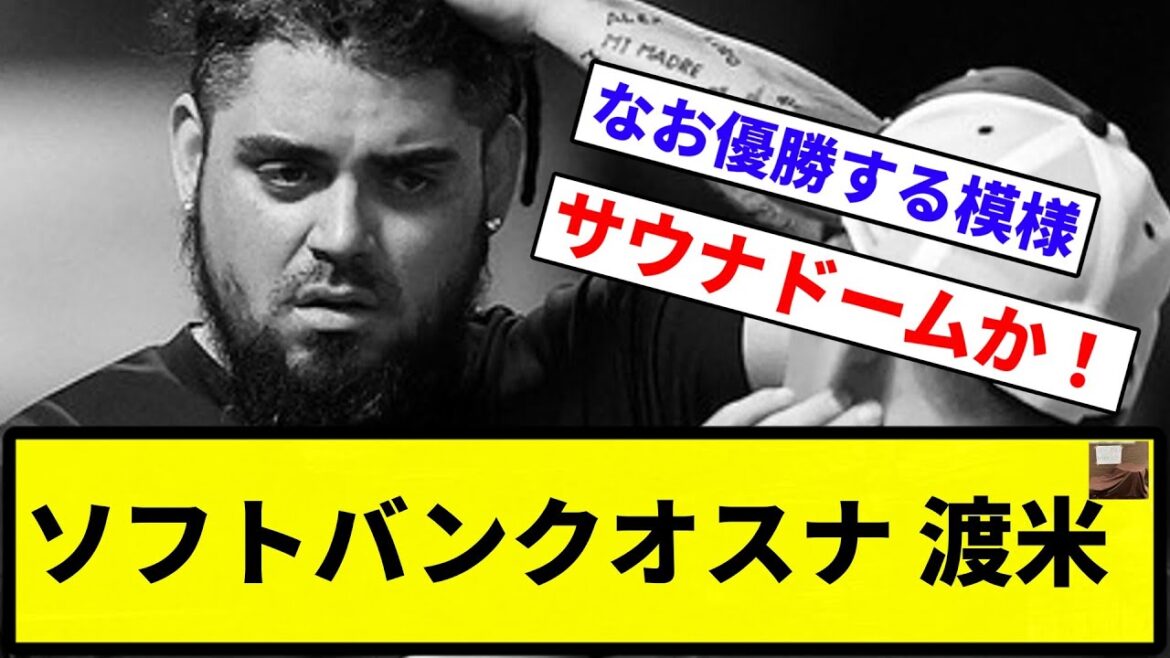 【金捨てただけ】ソフトバンクオスナ 渡米【なんG集】【プロ野球反応集】