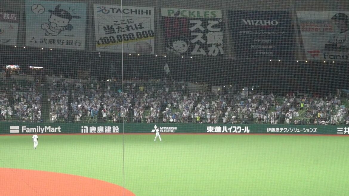 埼玉西武ライオンズ　西川愛也　応援歌 inベルーナドーム　2024 8-21