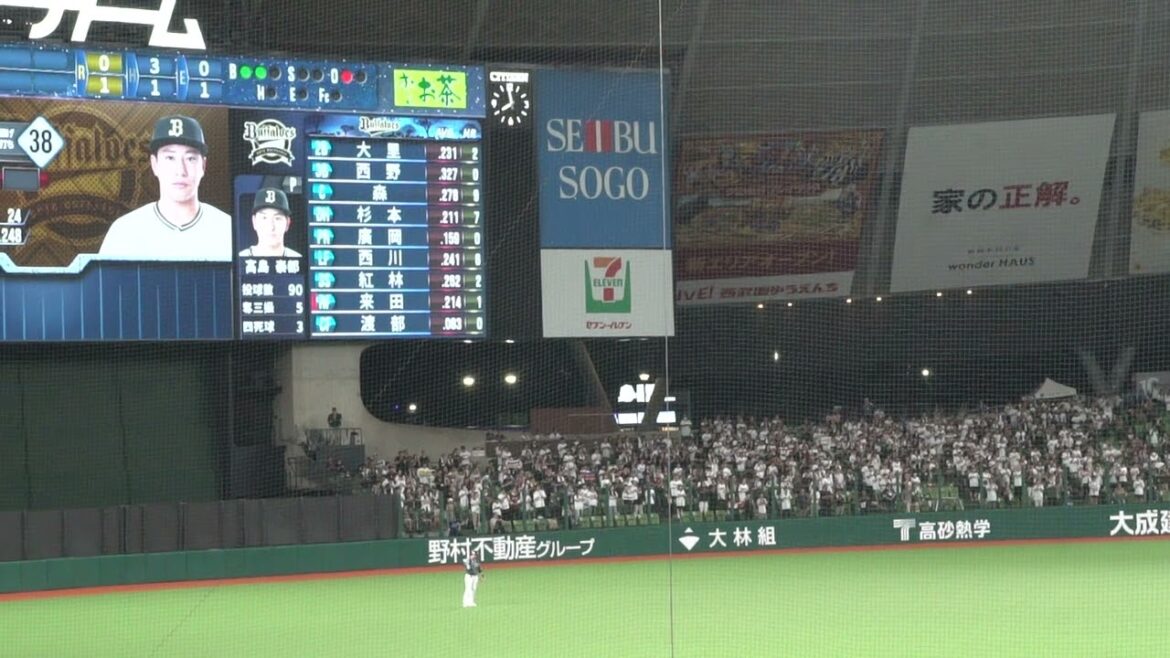 オリックス・バファローズ　BuffaRock　-覇者の丑-　inベルーナドーム　2024 8-22 東京応援団