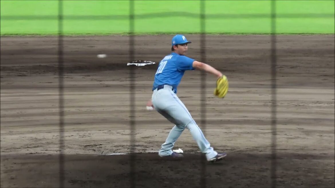 2024年8月7日　北海道日本ハムファイターズ　上原健太投手