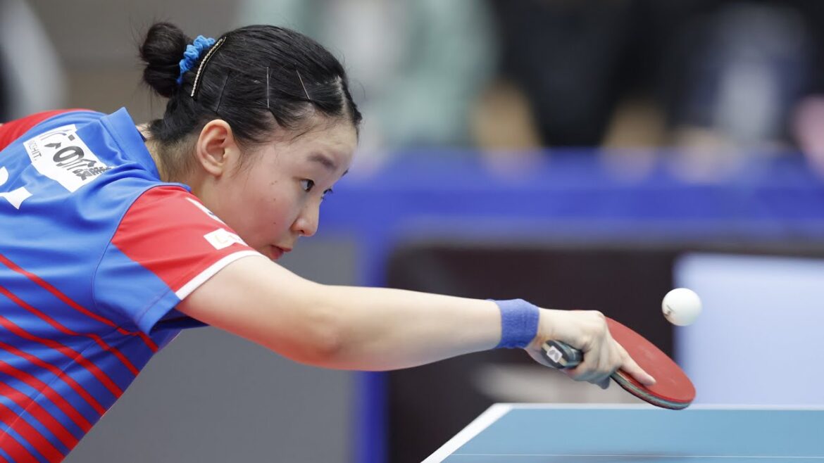 大藤沙月 vs 張本美和 TBESTGAME 日本ペイントマレッツ vs 木下アビエル神奈川 ノジマTリーグ2023-2024 2023年11月4日 池田市五月山体育館【卓球Tリーグ公式】