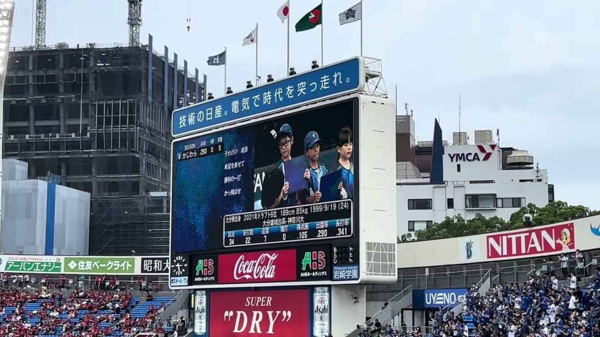 2024年7月15日 横浜DeNA×広島 スタメン発表&応援歌1-9 2024年7月15日 横浜DeNA×広島 スタメン発表&応援歌1-9