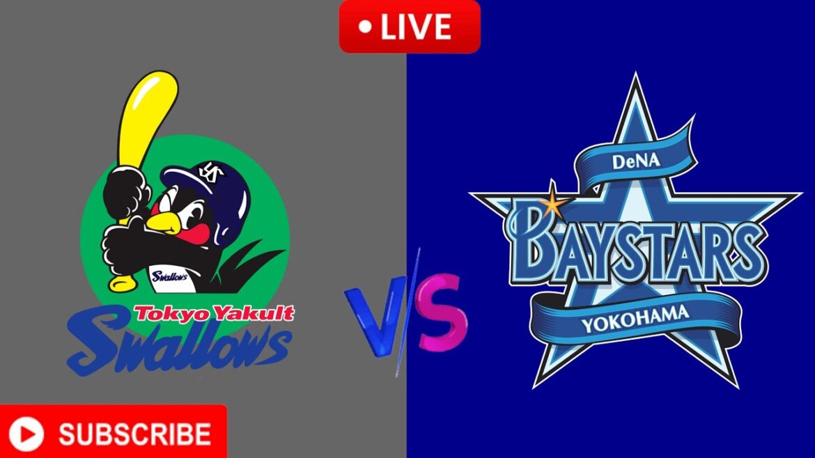 東京ヤクルトスワローズ vs 横浜DENAベイスターズ ||日本NPBカップライブ ||今日の野球のライブマッチ