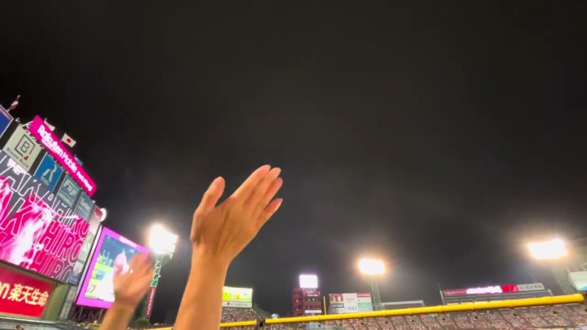 『伝説級のカッコ良さ』東北楽天則本昂大、セーブ演出。