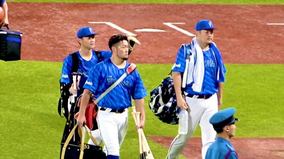 選手の帰路を観ながら佐野恵太のヒーローインタビュー！ 横浜DeNAベイスターズ 2024/8/25