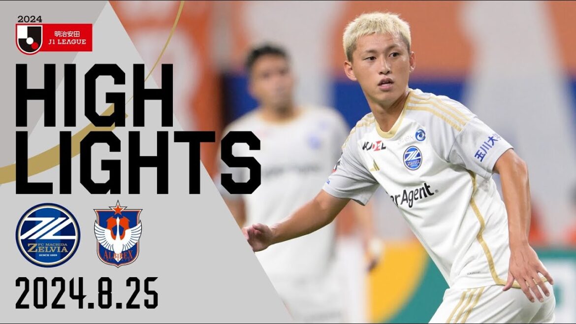 【ハイライト】0-0 FC町田ゼルビア vs アルビレックス新潟｜Jリーグ