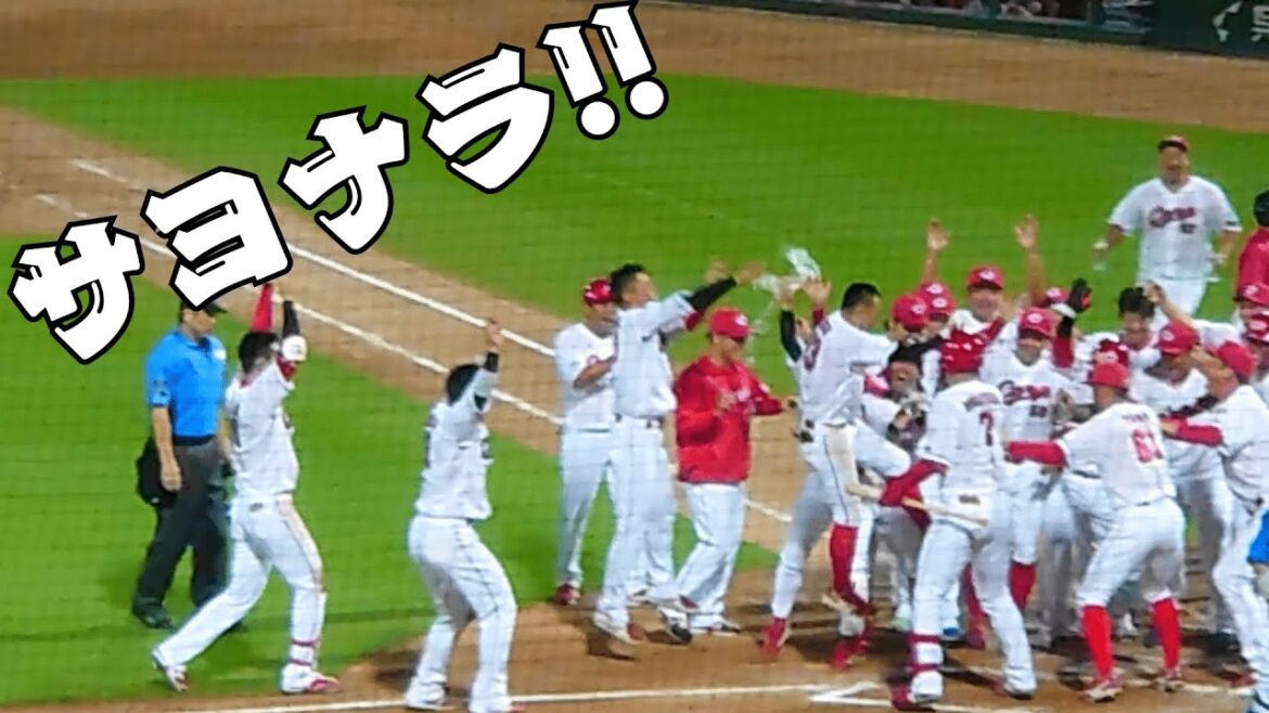 【2024.8.14】菊池涼介　逆転サヨナラ3ランホームラン！！！【こいほー】