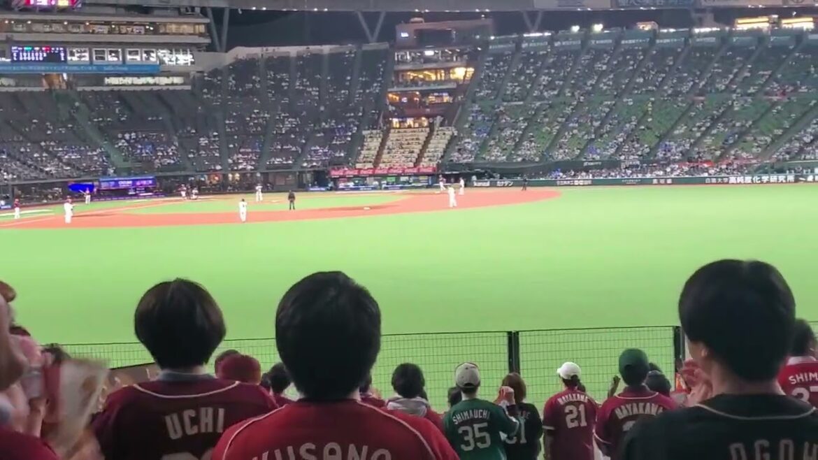 20240510　戦うHERO♪【鈴木大地 応援歌】　7回表　東北楽天ｺﾞｰﾙﾃﾞﾝｲｰｸﾞﾙｽ@ﾍﾞﾙｰﾅﾄﾞｰﾑ･外野ﾗｲﾄ 西武ﾄﾞｰﾑ