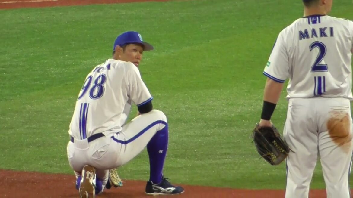 2024年8月22日・中日戦 7回表 佐々木千隼投手の投球１