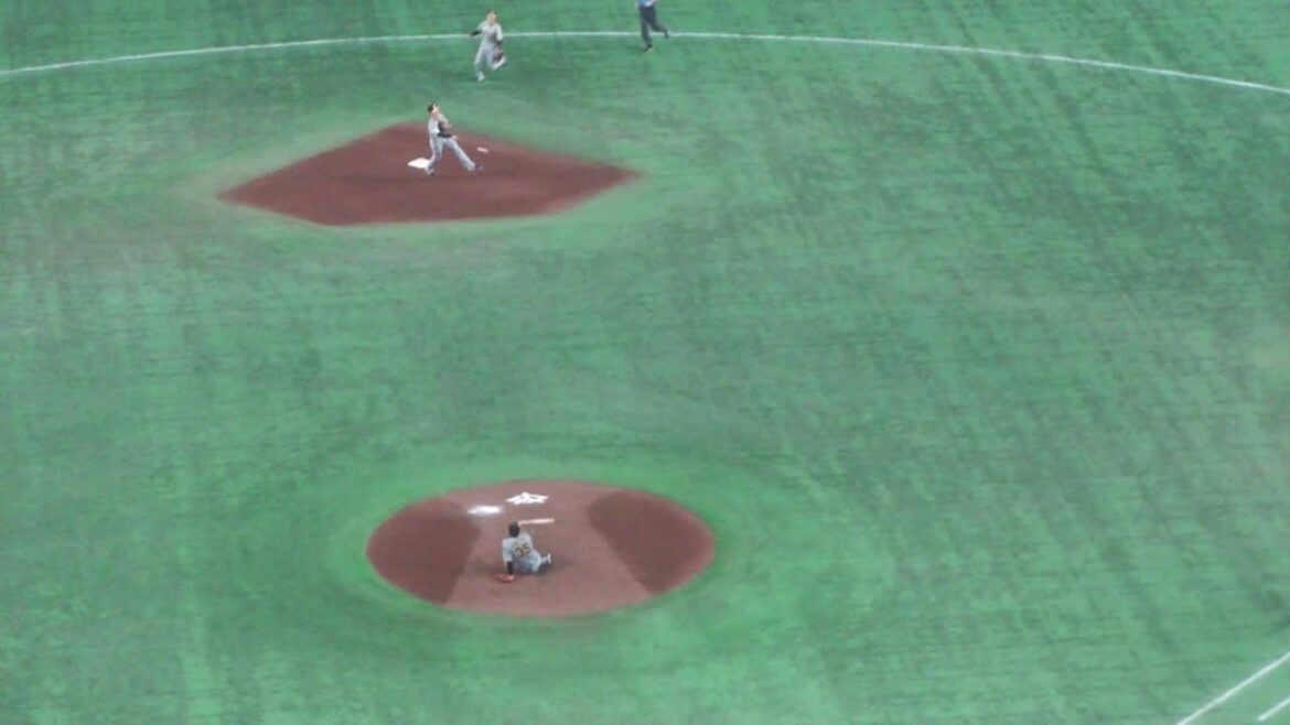 阪神 小幡竜平 ナイスプレー　巨人 vs 阪神　2024年7月16日(火) 東京ドーム