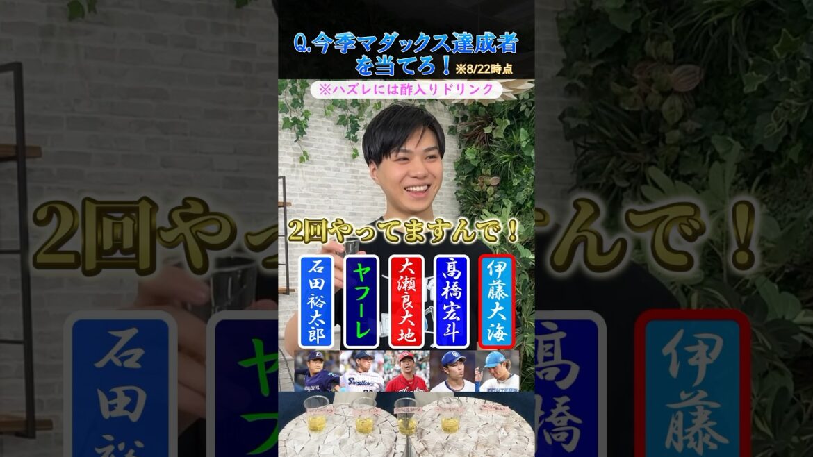 【プロ野球クイズ】マダックス達成者を当てろ！ #プロ野球 #北海道日本ハムファイターズ #広島東洋カープ #中日ドラゴンズ