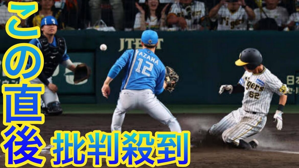【阪神】植田海、好判断でサヨナラのホーム踏む「行けると」sports)(失策で一気に三塁、最後は暴投に反応